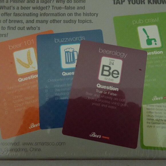 Mixed Drink Smarts + Beer Smarts Games Trivia Question & Answer Cards Recipes - Picture 10 of 11